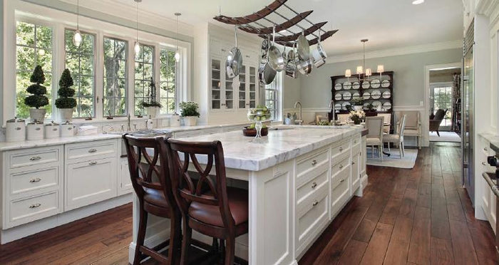 Glass-Front Cabinet Doors - A welcome addition to any kitchen