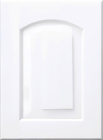 Kitchen and Bath Cabinet Door Samples Cabinet Door Cabinet Doors 'N' More Shelby Paint Grade Hard Maple - Arctic White Paint