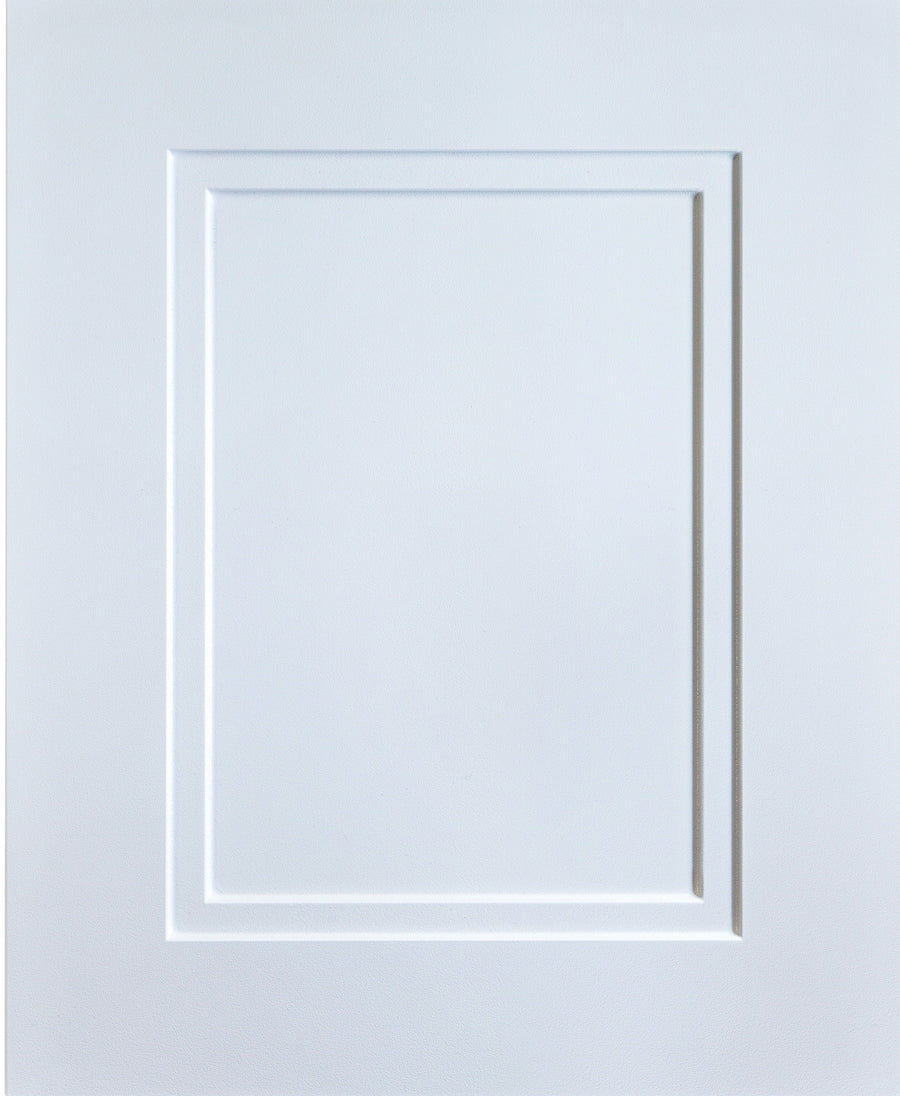 Gainesville Thermofoil Shaker Custom Cabinet Doors Cabinet Door Cabinet Doors 'N' More White Smooth Satin RTF