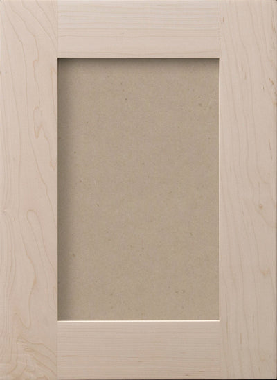 Kitchen and Bath Cabinet Door Samples Cabinet Door Cabinet Doors 'N' More Wilmington Shaker Paint Grade Hard Maple