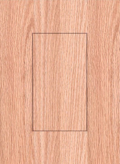 Kitchen and Bath Cabinet Door Samples Cabinet Doors 'N' More Newton Shaker Red Oak