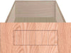 Belmont Beaded Shaker Custom Cabinet Drawer Fronts Drawer Front Cabinet Doors 'N' More Red Oak