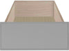 Naples Slab Custom Cabinet Drawer Fronts Drawer Front Cabinet Doors 'N' More Smoke Grey RTF