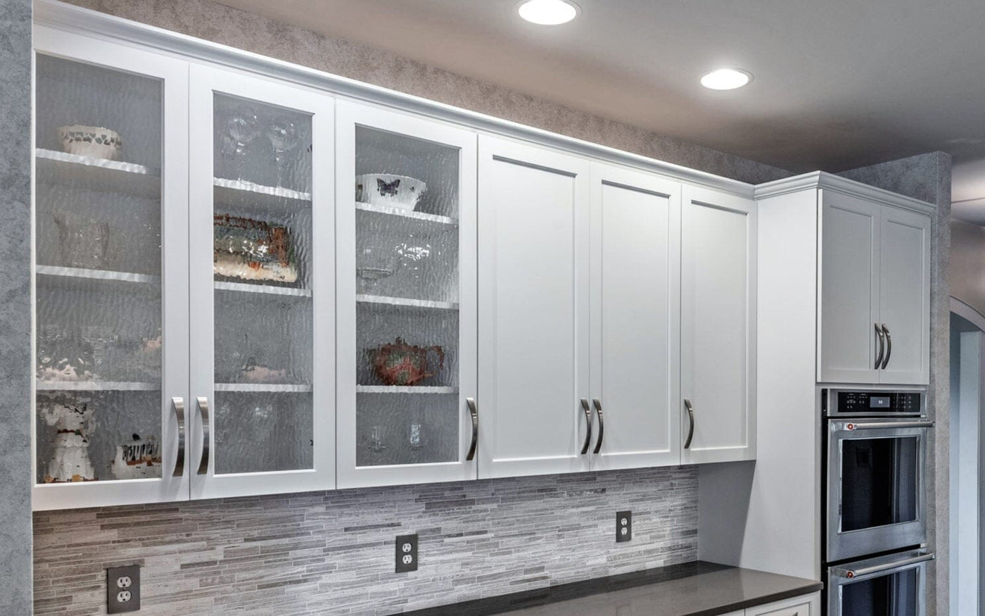 New White Shelf Option for White Interior Cabinets