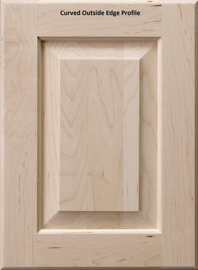Asheville Raised Square Custom Cabinet Doors Cabinet Door Cabinet Doors 'N' More Hard Maple