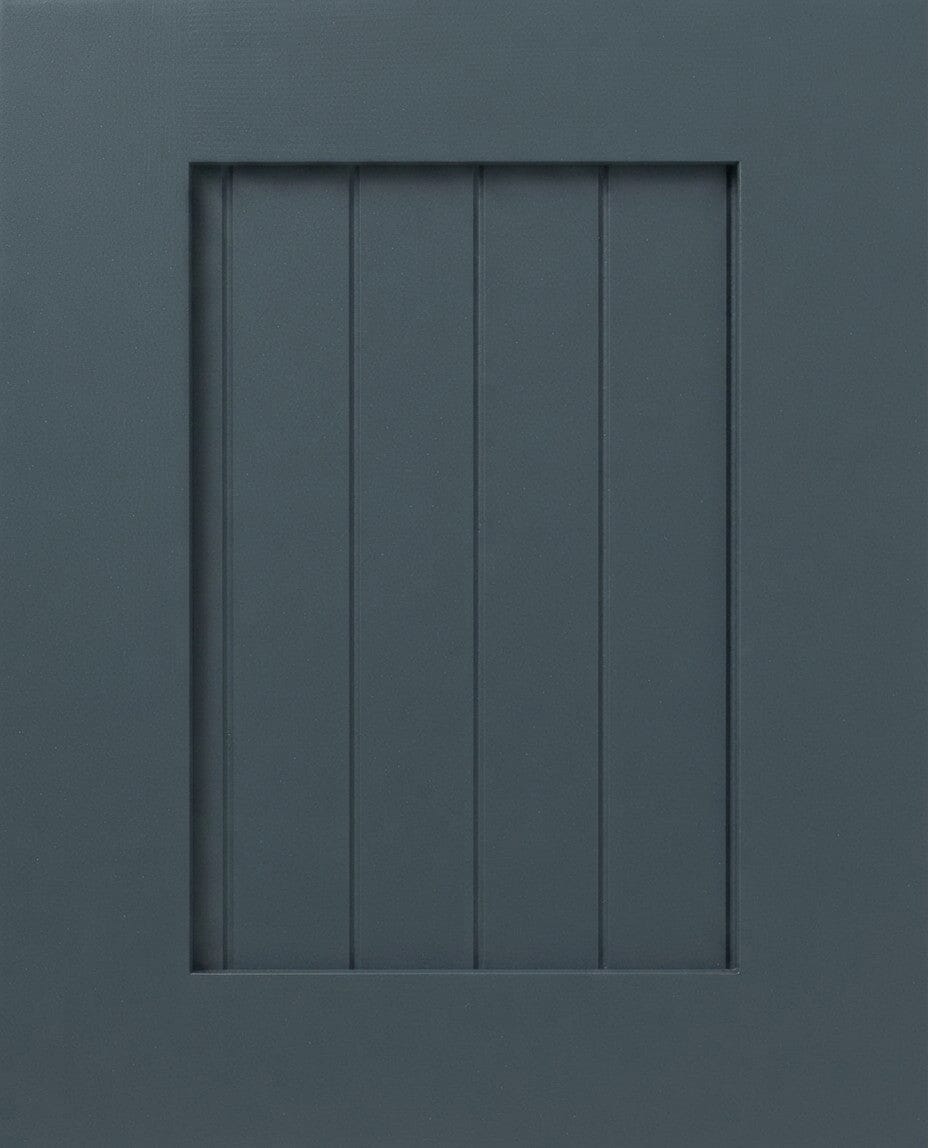 Belmont Beaded Shaker Custom Cabinet Doors Cabinet Door Cabinet Doors 'N' More Indigo Blue Paint