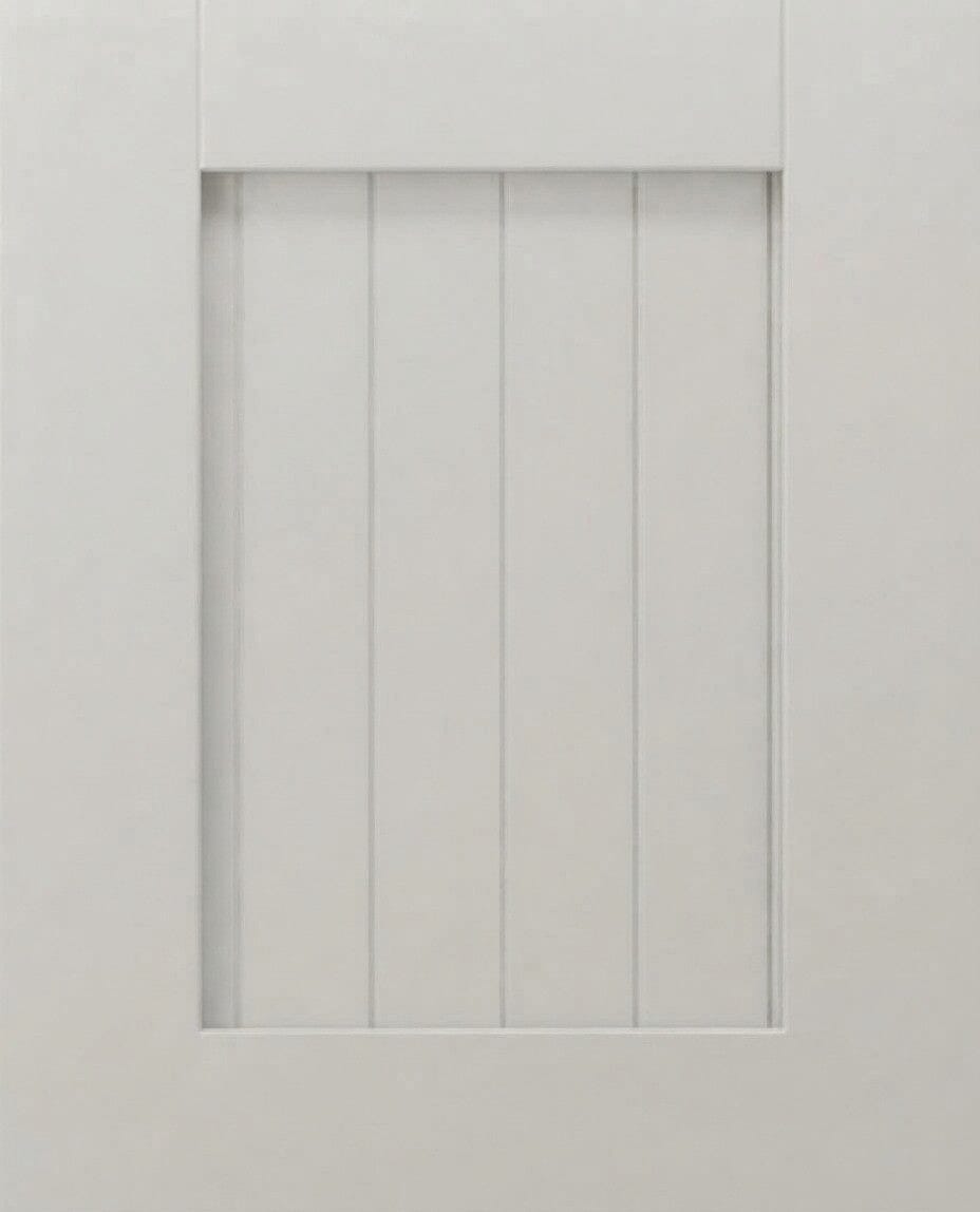 Belmont Beaded Shaker Custom Cabinet Doors Cabinet Door Cabinet Doors 'N' More Pewter Gray Paint