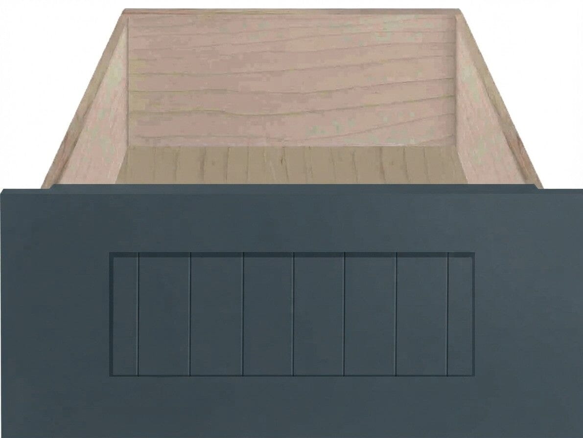 Belmont Beaded Shaker Custom Cabinet Drawer Fronts Drawer Front Cabinet Doors 'N' More Indigo Blue Paint