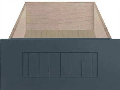 Belmont Beaded Shaker Custom Cabinet Drawer Fronts Drawer Front Cabinet Doors 'N' More Indigo Blue Paint