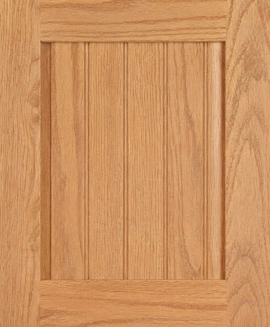 Belmont Beaded Shaker Custom Cabinet Doors Cabinet Door Cabinet Doors 'N' More Red Oak