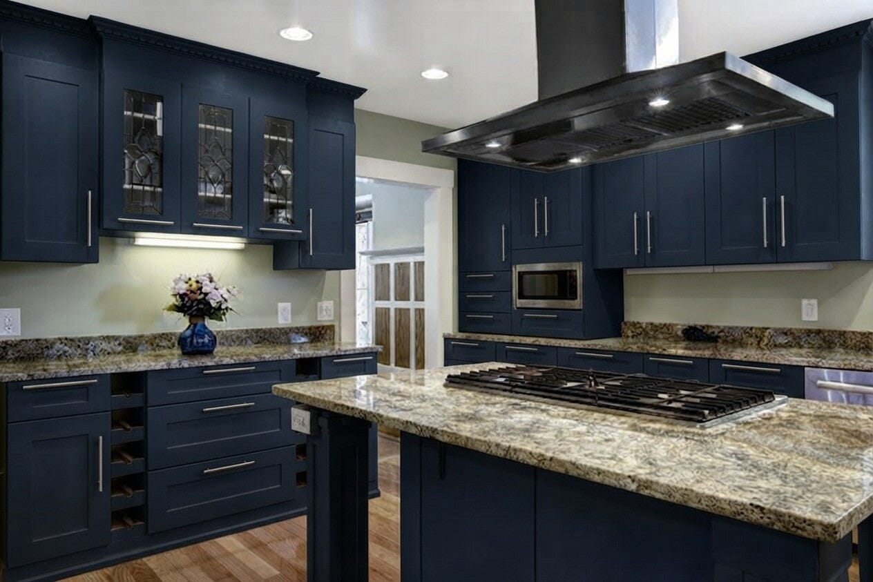 Boca Thermofoil Shaker Mullion Custom Cabinet Doors - 1 lite/frame only Cabinet Door Cabinet Doors 'N' More