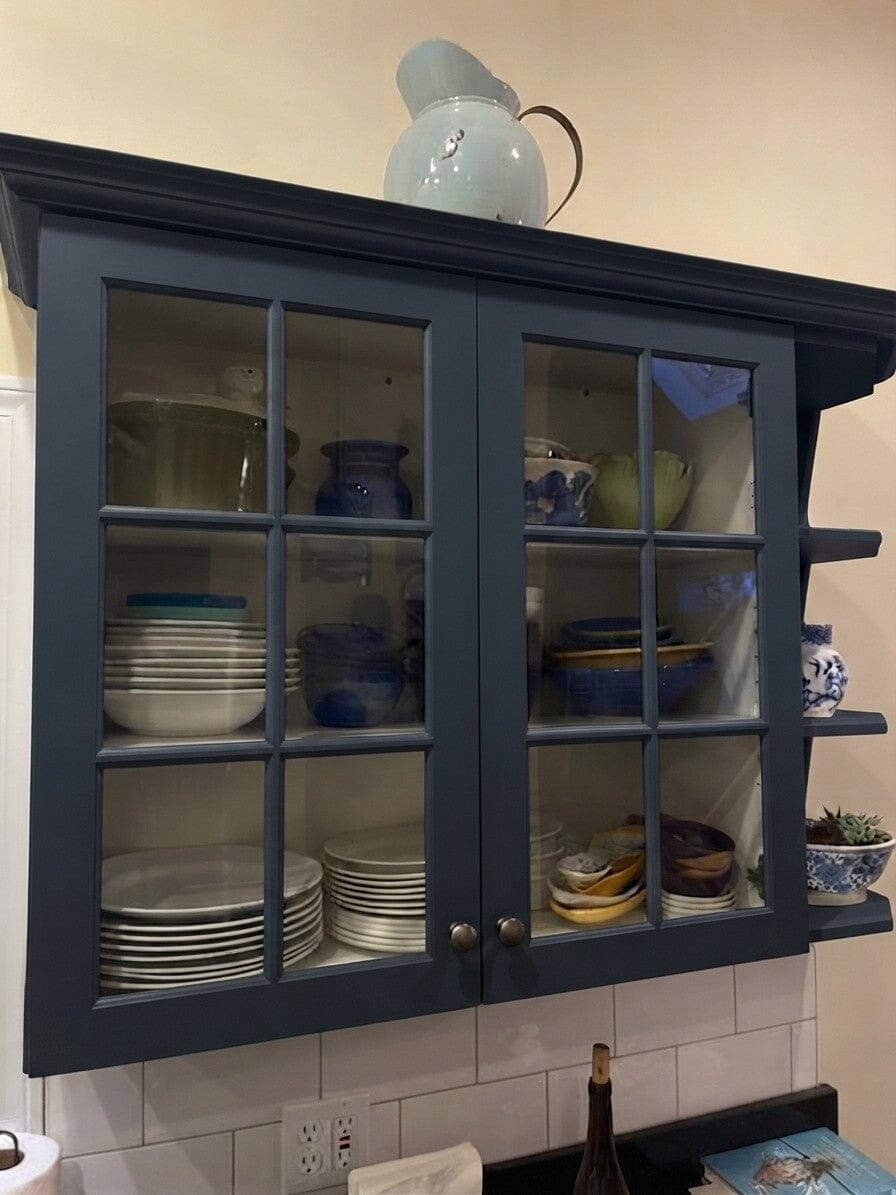 Boca Thermofoil Shaker Mullion Custom Cabinet Doors - 6 lite Cabinet Door Cabinet Doors 'N' More