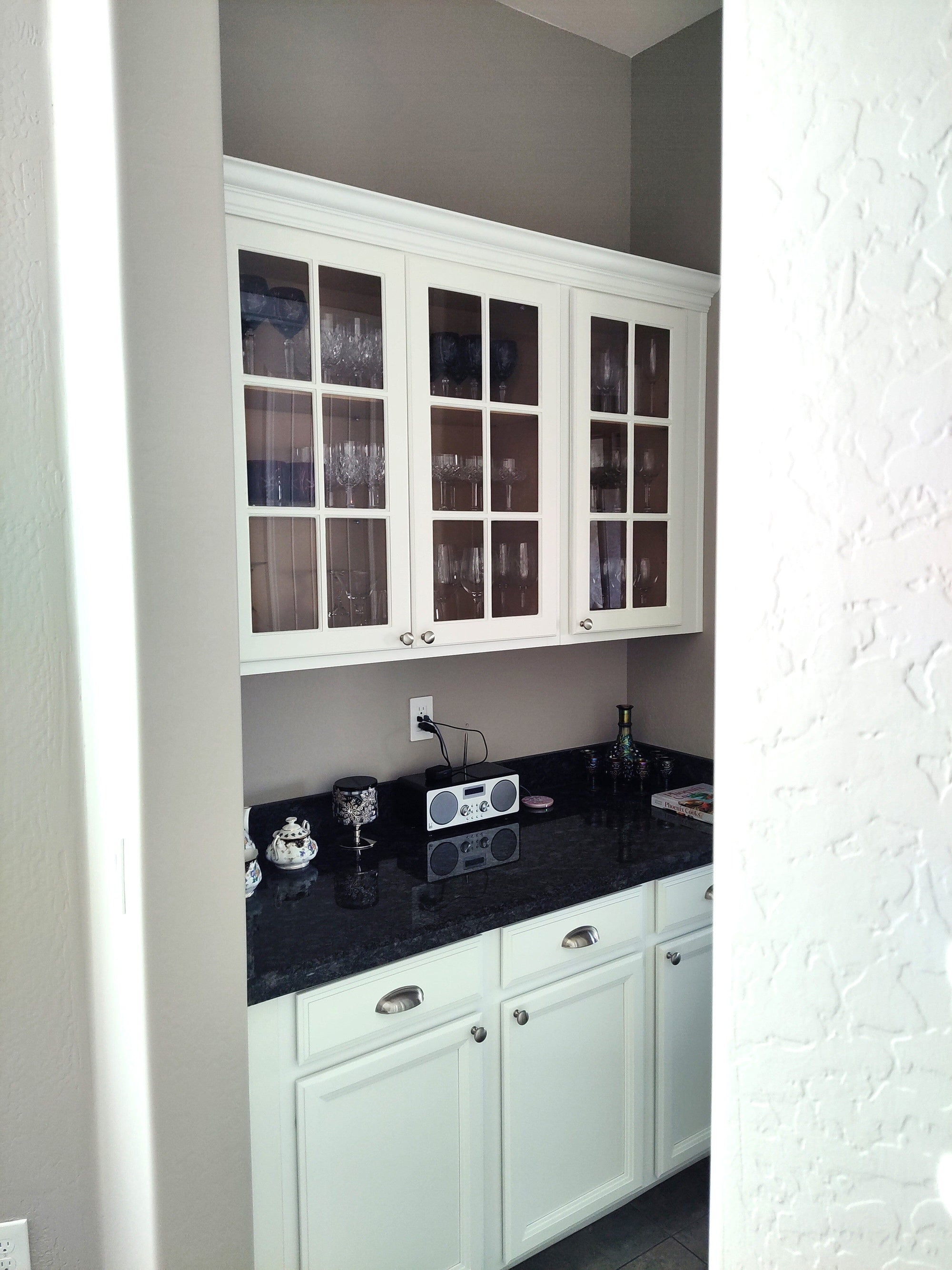 Naples Thermofoil Mullion Custom Cabinet Doors - 6 lite Cabinet Door Cabinet Doors 'N' More