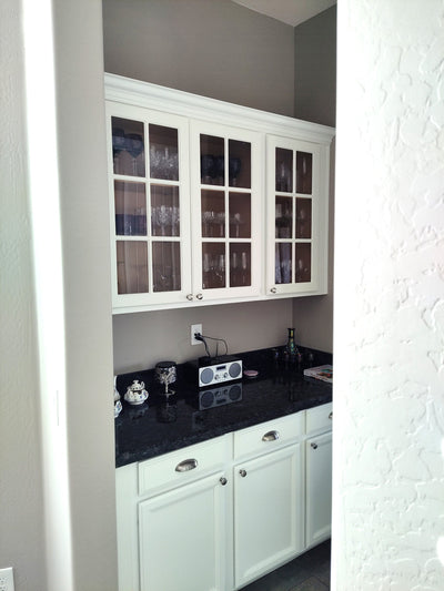 Naples Thermofoil Mullion Custom Cabinet Doors - 6 lite Cabinet Door Cabinet Doors 'N' More