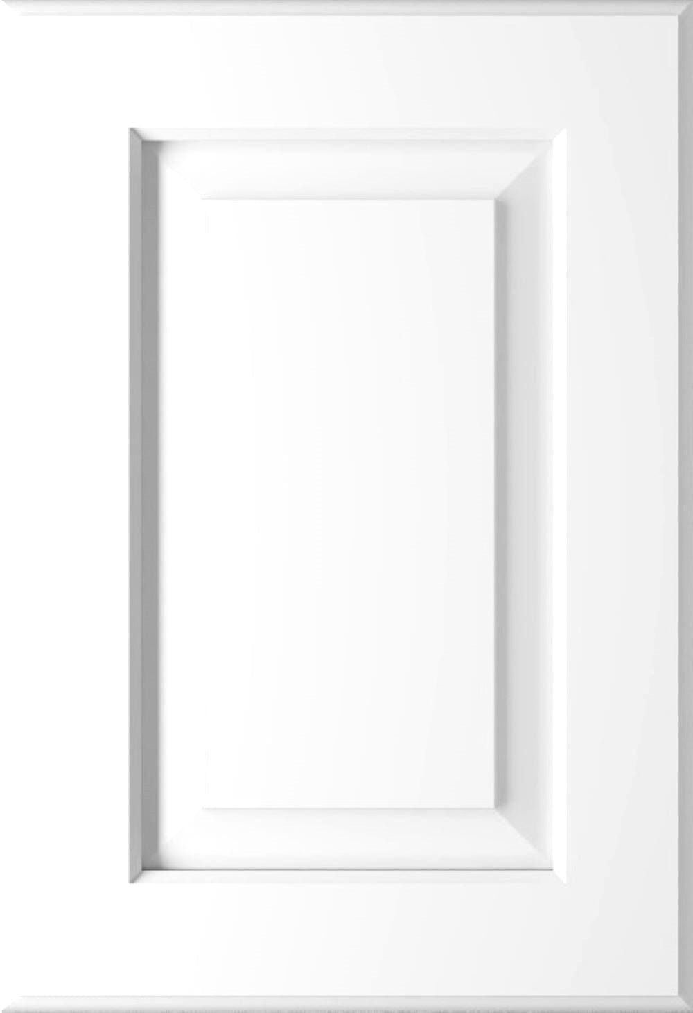 Kitchen and Bath Cabinet Door Samples Cabinet Door Cabinet Doors 'N' More Asheville Paint Grade Hard Maple - Arctic White Paint