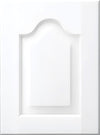 Kitchen and Bath Cabinet Door Samples Cabinet Door Cabinet Doors 'N' More Concord Paint Grade Hard Maple - Arctic White Paint