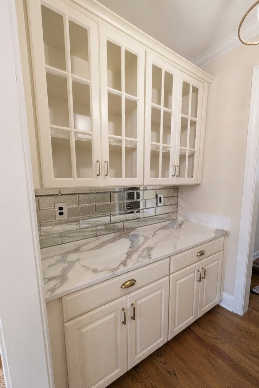 Daytona Thermofoil Mullion Custom Cabinet Doors - 6 lite Cabinet Door Cabinet Doors 'N' More