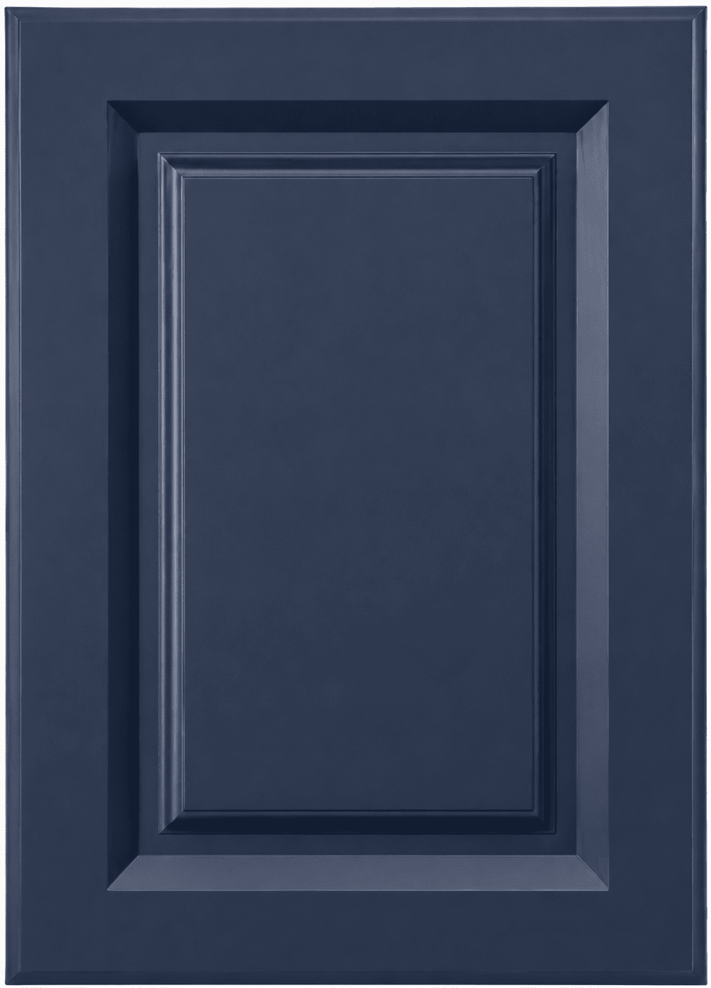 Daytona Thermofoil Raised Square Custom Cabinet Doors Cabinet Door Cabinet Doors 'N' More Denim Blue Smooth Satin RTF