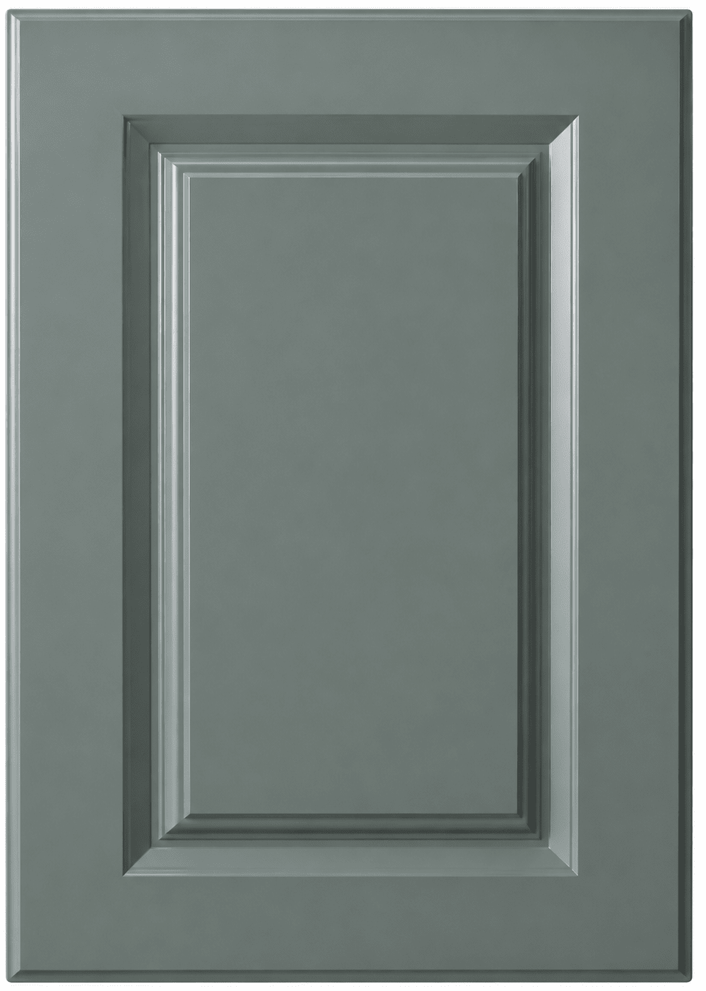 Daytona Thermofoil Raised Square Custom Cabinet Doors Cabinet Door Cabinet Doors 'N' More Sage Green Smooth Satin RTF