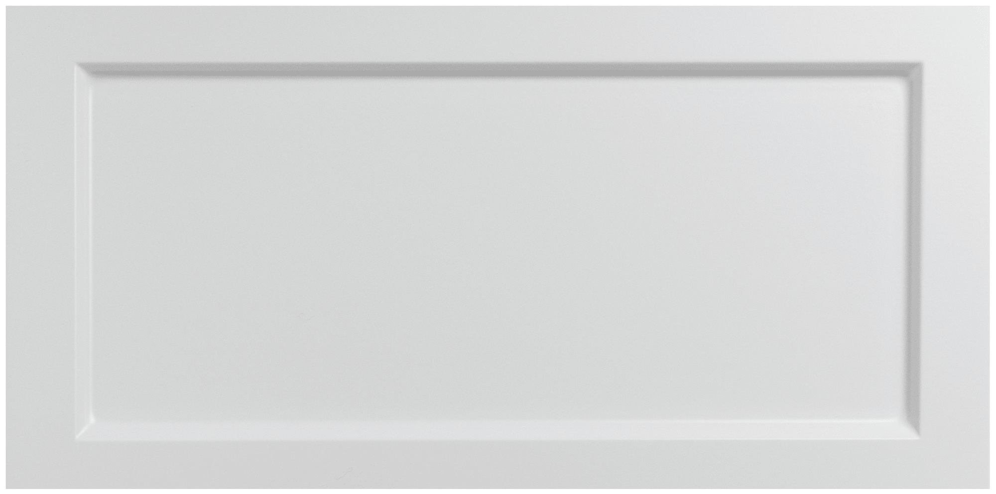 White Smooth Satin Jupiter Thermofoil Shaker Custom Drawer Fronts