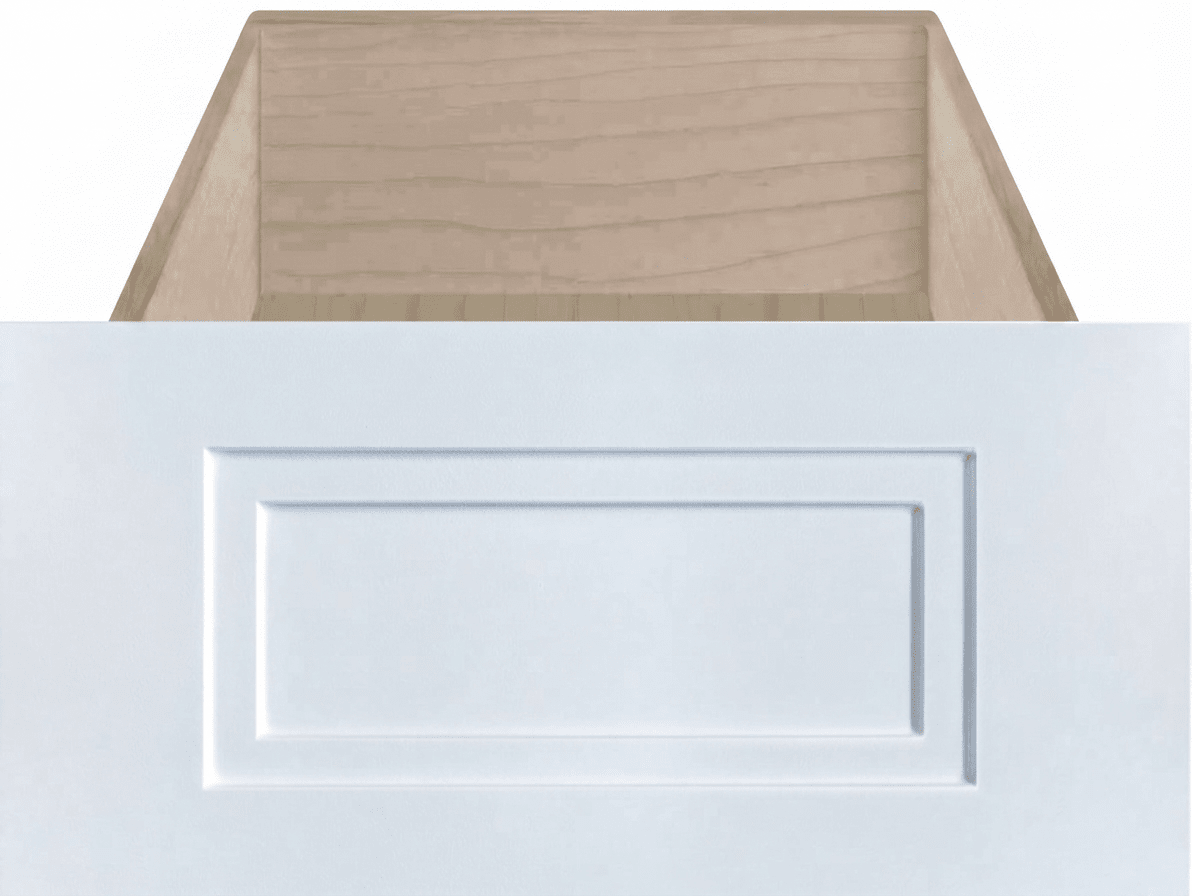 Gainesville Thermofoil Shaker Custom Cabinet Drawer Fronts