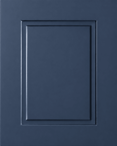 Gainesville Thermofoil Shaker Custom Cabinet Doors Cabinet Door Cabinet Doors 'N' More Denim Blue Smooth Satin RTF