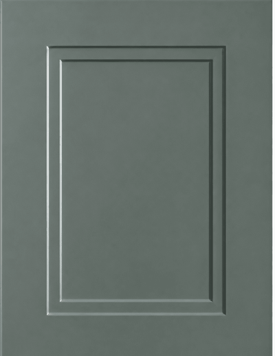 Gainesville Thermofoil Shaker Custom Cabinet Doors Cabinet Door Cabinet Doors 'N' More Sage Green Smooth Satin RTF