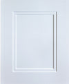 Gainesville Thermofoil Shaker Custom Cabinet Doors Cabinet Door Cabinet Doors 'N' More White Smooth Satin RTF 