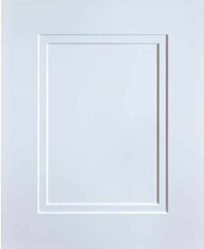 Gainesville Thermofoil Shaker Custom Cabinet Doors Cabinet Door Cabinet Doors 'N' More White Smooth Satin RTF