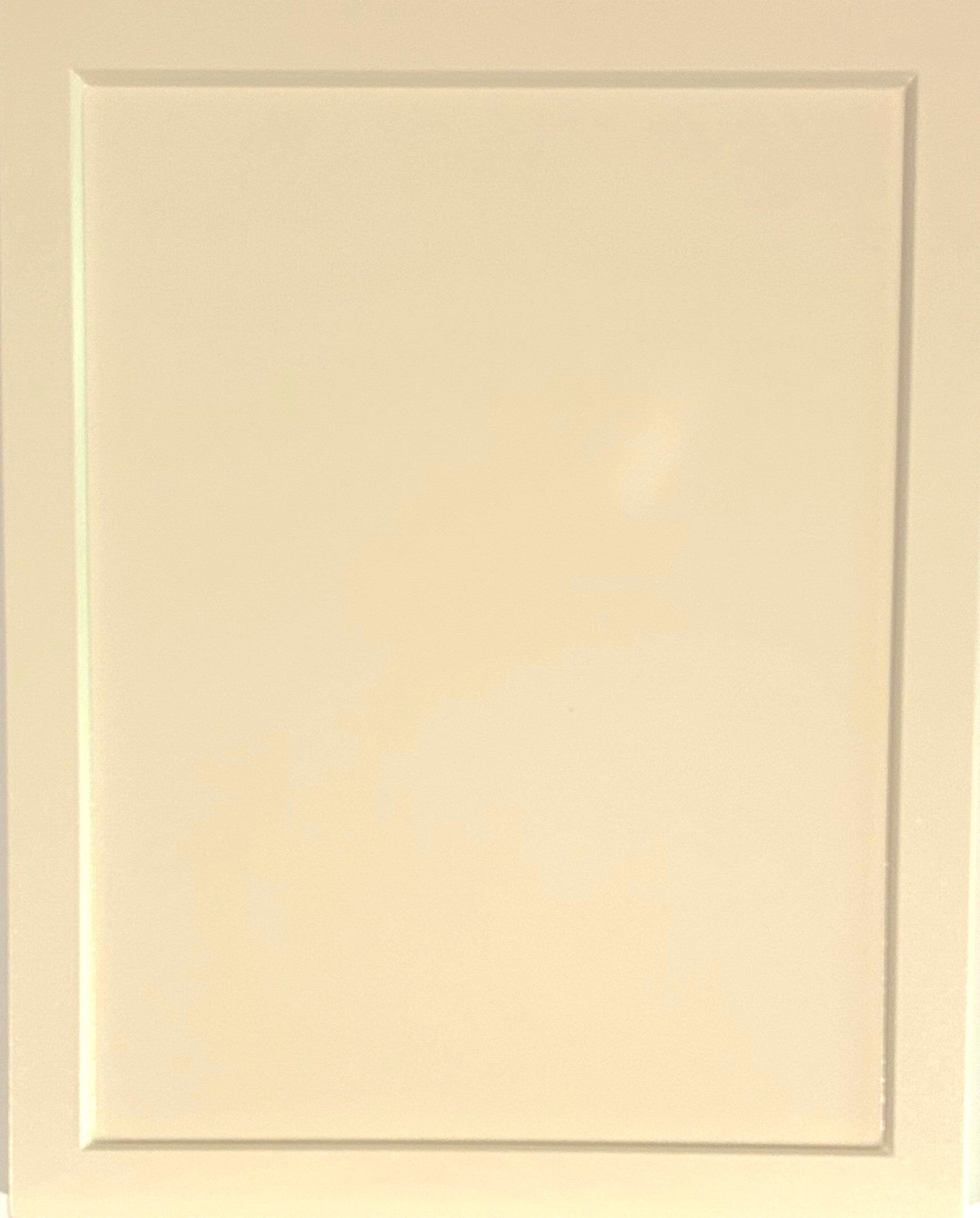 Jupiter Thermofoil Shaker Custom Cabinet Doors Cabinet Door Cabinet Doors 'N' More Antique White Smooth Satin RTF