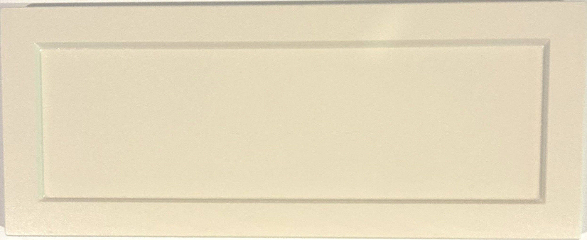 Jupiter Thermofoil Shaker Custom Cabinet Drawer Fronts Drawer Front Cabinet Doors 'N' More Antique White Smooth Satin RTF