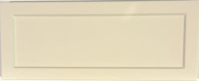 Jupiter Thermofoil Shaker Custom Cabinet Drawer Fronts Drawer Front Cabinet Doors 'N' More Antique White Smooth Satin RTF