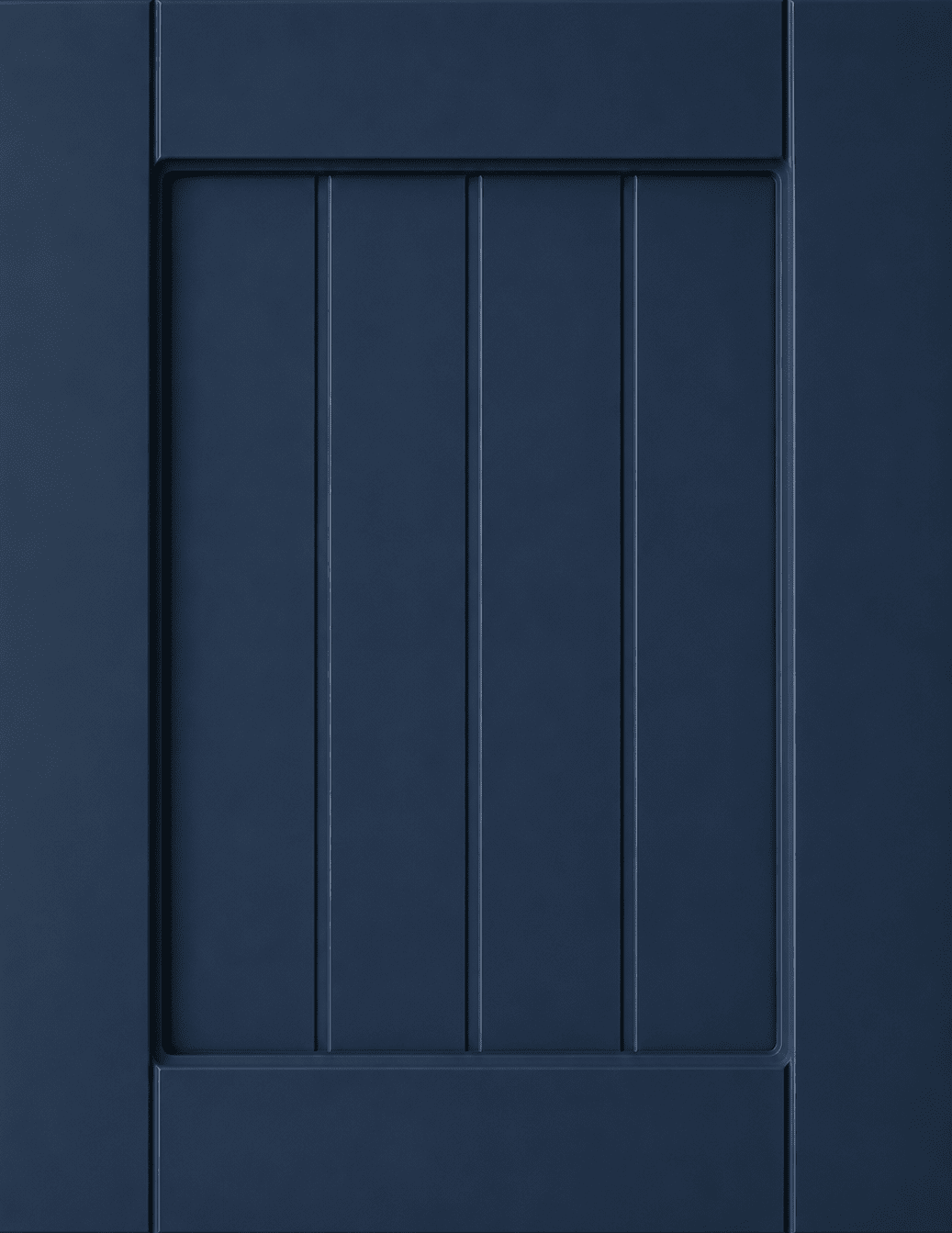 Marathon Thermofoil Beaded Shaker Custom Cabinet Doors Cabinet Door Cabinet Doors 'N' More Denim Blue Smooth Satin RTF