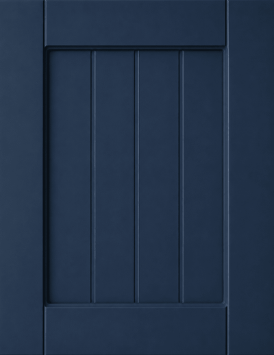 Marathon Thermofoil Beaded Shaker Custom Cabinet Doors Cabinet Door Cabinet Doors 'N' More Denim Blue Smooth Satin RTF