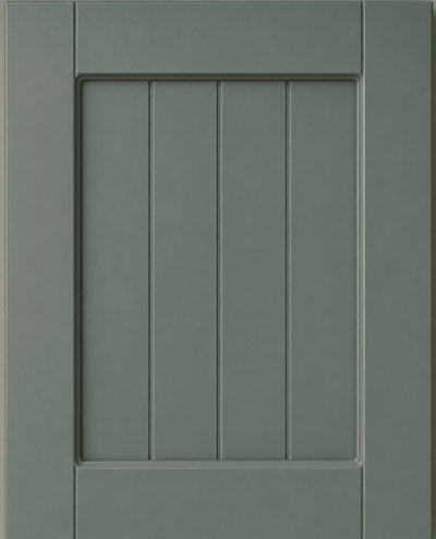 Marathon Thermofoil Beaded Shaker Custom Cabinet Doors Cabinet Door Cabinet Doors 'N' More Sage Green Smooth Satin RTF