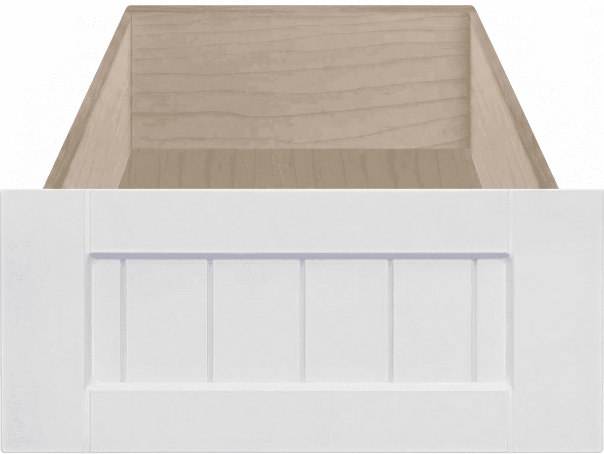 Marathon Thermofoil Beaded Shaker Custom Cabinet Drawer Fronts