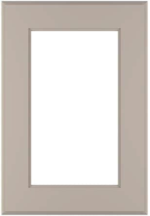 Wilmington Mullion Custom Cabinet Doors - 1 lite/frame only Cabinet Door Cabinet Doors 'N' More Pewter Gray Paint