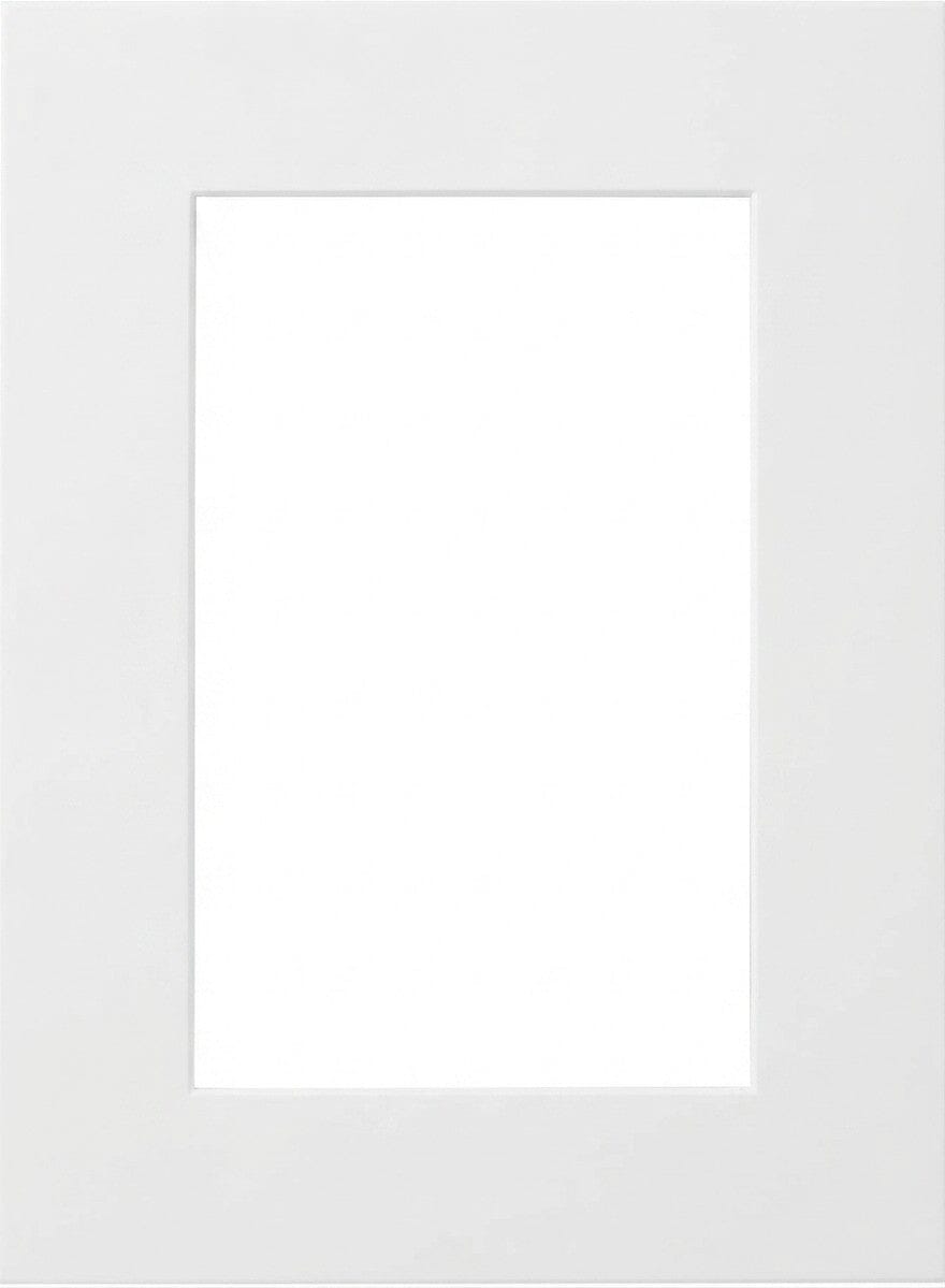 Wilmington Shaker Mullion Custom Cabinet Doors - 1 lite/frame only Cabinet Door Cabinet Doors 'N' More White Primer