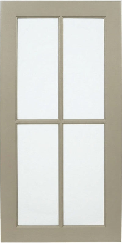 Wilmington Mullion Custom Cabinet Doors - 4 lite Cabinet Door Cabinet Doors 'N' More Sand Tan Paint
