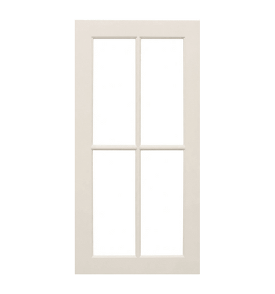 Wilmington Shaker Mullion Custom Cabinet Doors - 4 lite Cabinet Door Cabinet Doors 'N' More