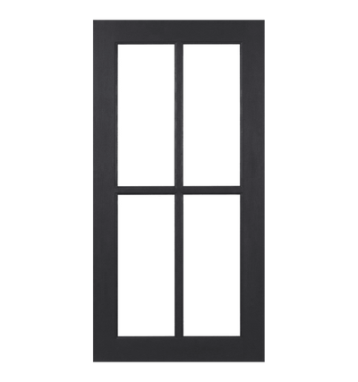 Wilmington Shaker Mullion Custom Cabinet Doors - 4 lite Cabinet Door Cabinet Doors 'N' More