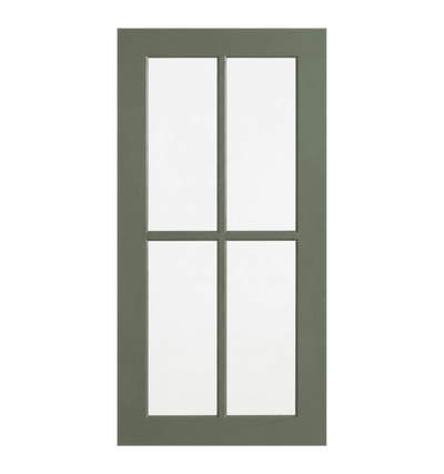 Wilmington Shaker Mullion Custom Cabinet Doors - 4 lite Cabinet Door Cabinet Doors 'N' More