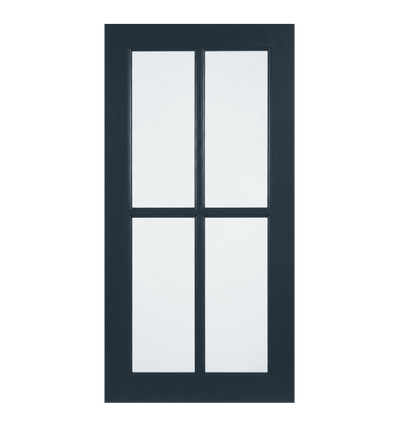 Wilmington Shaker Mullion Custom Cabinet Doors - 4 lite Cabinet Door Cabinet Doors 'N' More