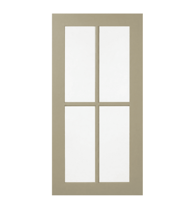 Wilmington Shaker Mullion Custom Cabinet Doors - 4 lite Cabinet Door Cabinet Doors 'N' More