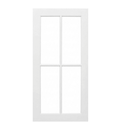 Wilmington Shaker Mullion Custom Cabinet Doors - 4 lite Cabinet Door Cabinet Doors 'N' More