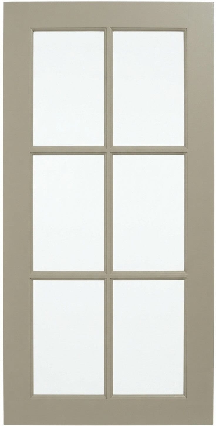 Wilmington Mullion Custom Cabinet Doors - 6 lite Cabinet Door Cabinet Doors 'N' More Sand Tan Paint