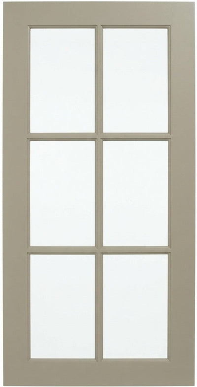 Wilmington Mullion Custom Cabinet Doors - 6 lite Cabinet Door Cabinet Doors 'N' More Sand Tan Paint