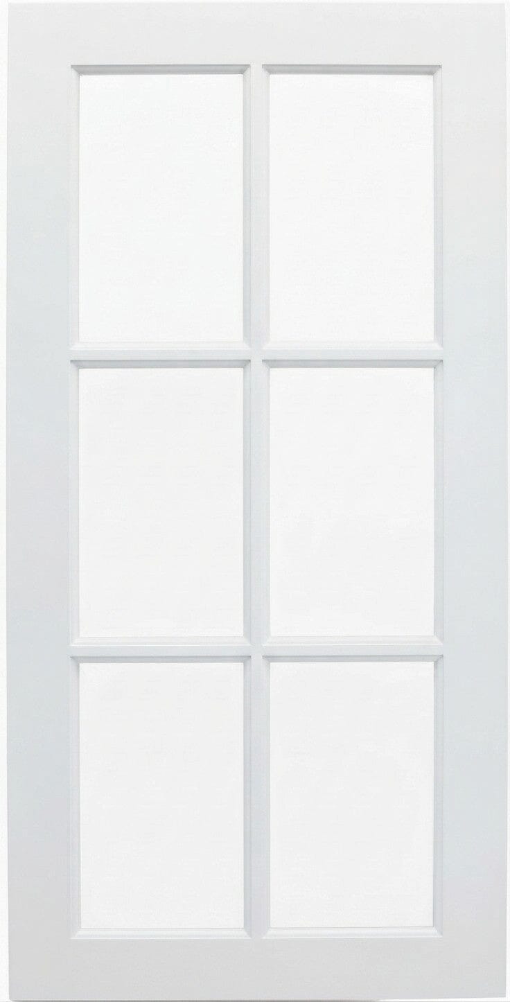Wilmington Mullion Custom Cabinet Doors - 6 lite Cabinet Door Cabinet Doors 'N' More White Primer