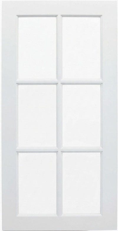 Wilmington Mullion Custom Cabinet Doors - 6 lite Cabinet Door Cabinet Doors 'N' More White Primer