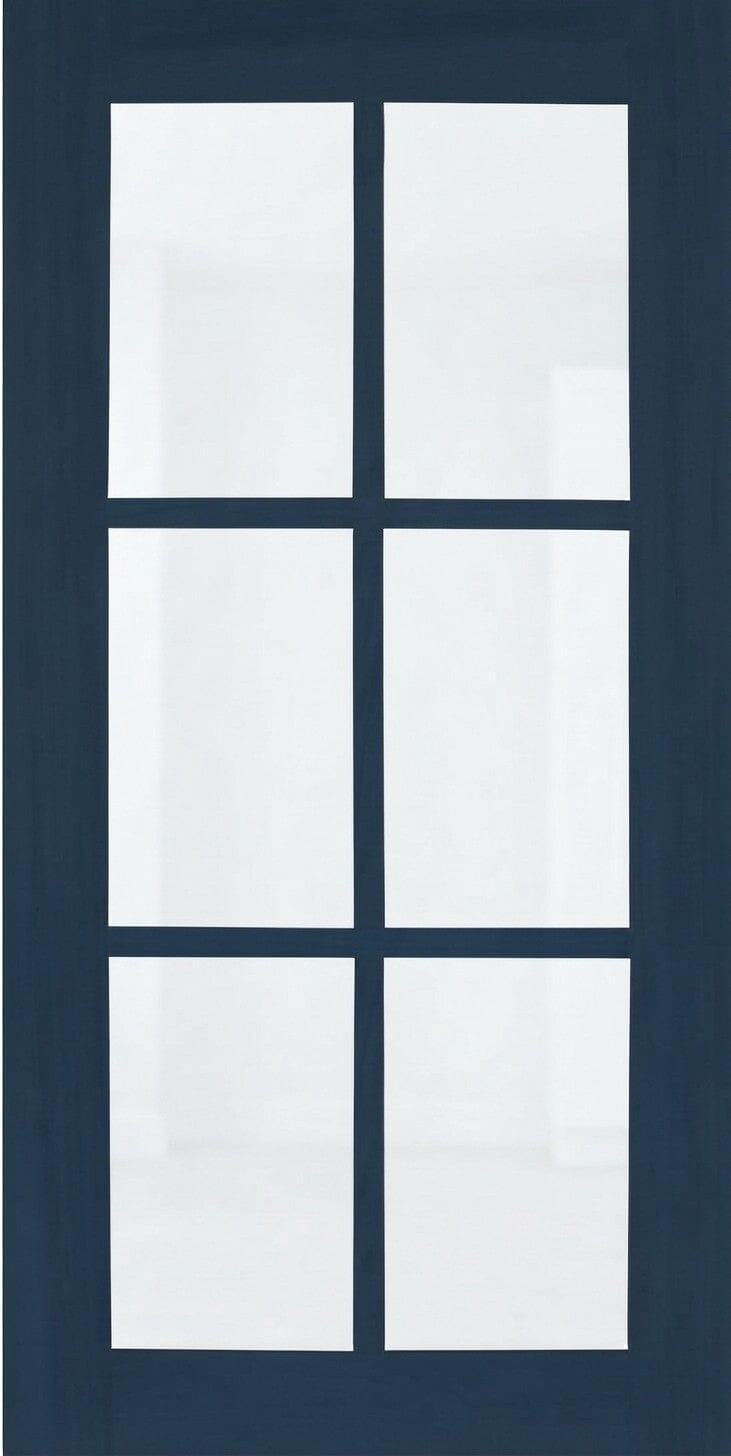 Wilmington Shaker Mullion Custom Cabinet Doors - 6 lite Cabinet Door Cabinet Doors 'N' More